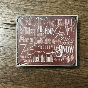 NWT Christmas Coasters